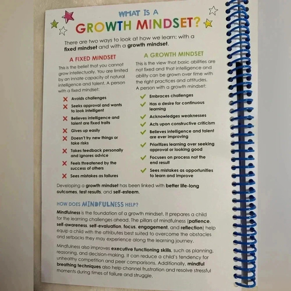 Scholastic Dry Erase Mindfulness Workbooks NWT 8.5@ w x 11.5” 4 workbooks - Picture 4 of 5